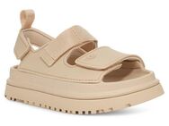 UGG K GOLDENGLOW Badesandale, Sommerschuh, Poolslides, Plateauabsatz, mit Klettverschluss