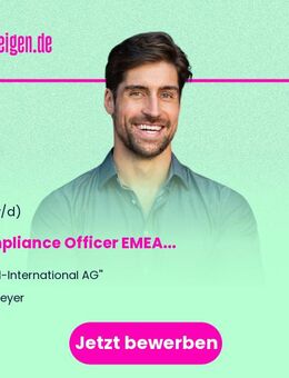 Compliance Officer EMEA (m/w/d) - Speyer