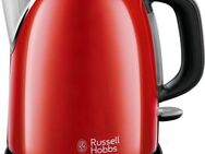 RUSSELL HOBBS Wasserkocher Colours Plus rot 24992-70, 1 l, 2400 W