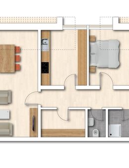 !!!! Super Sale!!!! Helle 3 Zimmerwohnung mit Stellplatz ,Balkon und Abstellraum WE 16, - Röttenbach (Landkreis Roth)