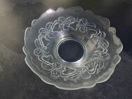 Glas Obstschale 28 cm Schale Schüssel Glasschale mit Obst-Relief 3,- - Flensburg