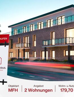 Ihre Chance in Lingen: 2 hochwertige Neubauwohnungen als Investment - Lingen (Ems)