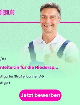 Teamleiter:in für die Niederspannung (m/w/d) - Stuttgart