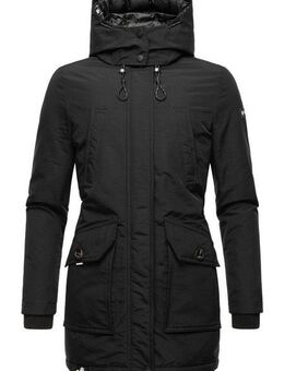 Navahoo Winterjacke Blizzardstorm Warm gefütterter Wintermantel mit Kapuze