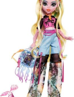 MonsterHigh™ Anziehpuppe Lagoona Blue mit Haustier Neptuna