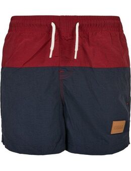 URBAN CLASSICS Badeshorts Urban Classics Herren Boys Block Swim Shorts