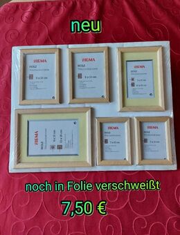 Set Bilderrahmen, 6 Stück, neu - Immenhausen