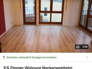Helle 2,5 Zimmer Wohnung mit Balkon - Neckarwestheim