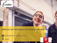 Bediener von Maschinen und Anlagen (m/w/d) - Bonn