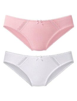 Nuance Bikinislip (2-St) aus weicher Baumwolle
