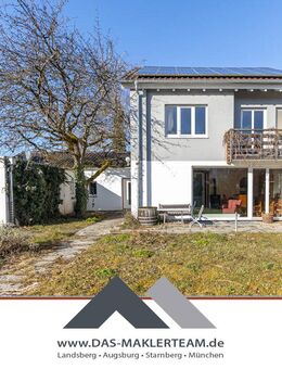 Erbbaurecht: Sonniges, energetisch saniertes Doppelhaus mit sehr großem Garten - Seefeld (Bayern)