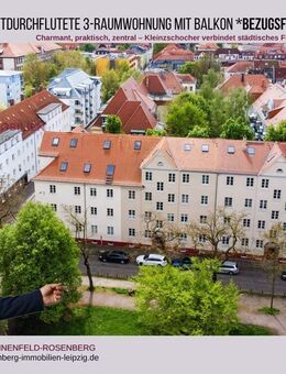 *freiwerdend* Charmante 3-Raumwohnung mit Balkon in grüner Lage in Leipzig / Kleinzschocher - Leipzig