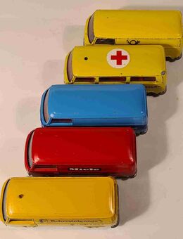 Schuco VW Bus Busse T2 tels rare Werbemodelle um 1968 bis 70er J. - Berlin