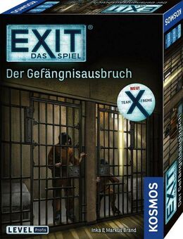 Kosmos Spiel EXIT, Das Spiel, Der Gefängnisausbruch, Rätselspiel, Made in Germany