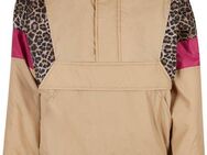 URBAN CLASSICS Allwetterjacke Urban Classics Damen Ladies AOP Mixed Pull Over Jacket (1-St)