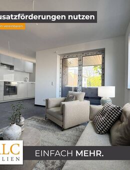 Helle Obergeschosswohnung im Neubau - Zentrale Lage in Marl - Marl (Nordrhein-Westfalen)