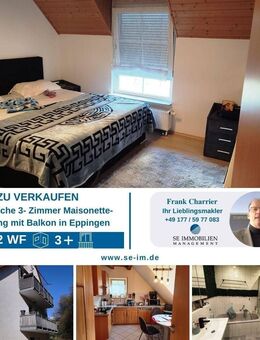 Gemütliche 3 Zimmer Maisonette Wohnung - Eppingen