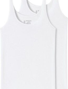 Schiesser Unterhemd 95/5 (2er-Pack) mit elastischer Single-Jersey-Qualität