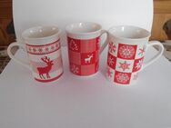 Becher Set - Winter / Weihnachtsmotiv - Unna