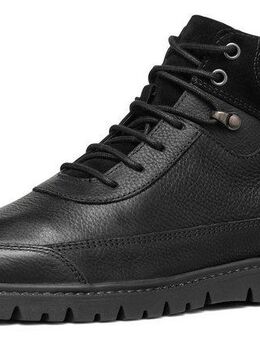 Geox U GHIACCIAIO A Schnürboots Worker Boots, Schnürstiefel, Casual Boot mit durchgezogener Sohle