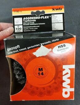 Topfbürste 100mm M14 kwb 7192-10, neu - Gedern