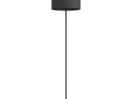 EGLO Stehlampe MASERLO 1, ohne Leuchtmittel, Stehleuchte aus Stahl und Textil, in Schwarz, mit Tritt-Schalter, E27