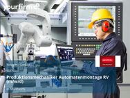 Produktionsmechaniker Automatenmontage RV (m/w/d) - Müllheim