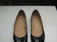 Schwarze Ballerinas NEU 36 Leder - Moosinning