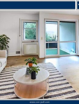 Anprechende Zwei-Zimmer Wohnung mit idyllischer Loggia und Tiefgaragenstellplatz - Kaufungen