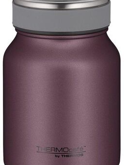 THERMOcafé Thermobehälter TC FOOD JAR, Thermobehälter für Essen, spülmaschinenfest, Edelstahl, Kunststoff, Silikon, (1-tlg), 0,5l, 9h heiß & 14h kalt, dicht & auslaufsicher