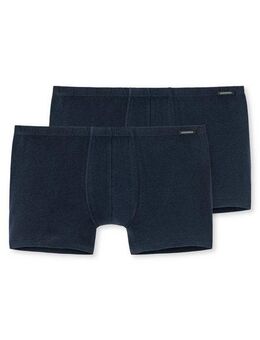 Schiesser Boxershorts Essentials (2er Pack) mit angenehm weichem Bund