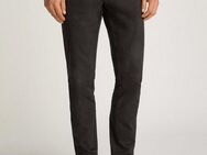Calvin Klein Chinohose SATEEN STRETCH SLIM CHINO mit Logopatch