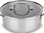 MediaShop Kochtopf Titan Pot, Aluminium, Edelstahl, 2,3 Liter, Induktion