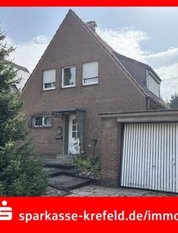 Freistehendes Einfamilienhaus mit Garage - Krefeld