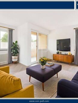Exklusives Wohnen mit Balkon: Modernisiertes großes 1-Zimmer-Appartement mit Grünblick - Berlin
