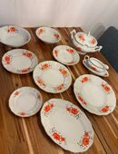 Vintage Jorelina Porzellan – 42-teiliges Tafelservice in 41542