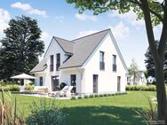 Neubau eines EFH mit ca. 146 m² Wohnfl. + 5 Zimmern auf einem ca. 370 m² großen Grundstück! - Nahe