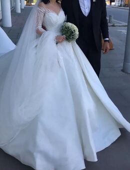 Traum Hochzeitskleid Brautkleid Kleid Weiß Gr. XS-S / 34-36 - Norderstedt