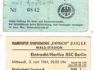 alte Eintrittskarten Tickets Frankfurt Nürnberg Hertha BSC Berlin - Fulda Zentrum
