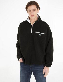 Tommy Jeans Fleecepullover TJM OVZ TONAL 1/2 ZIP SHERPA