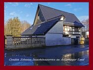 Einfamilienhaus mit Nebengelass, Brunnen und freien Blick in die Natur - Dobitschen