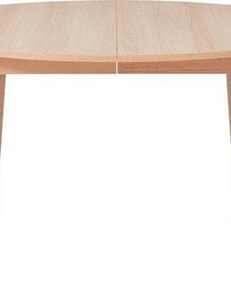 Hammel Furniture Esstisch Basic Single, rund/oval, ausziehbar Ø130–228 cm, mit 2 Einlegeplatten, Ø130/228 cm, Melamin / Massivholz, stabiler dänische Design Tisch