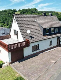 Charmantes Einfamilienhaus mit Anbau, Balkon & großer Dachterrasse - Frammersbach