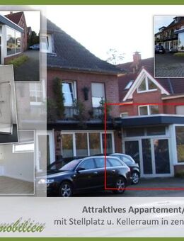 Attraktives Appartement/Wohnung mit Stellplatz u. Kellerraum in zentraler Wohnlage!!! - Neuenhaus