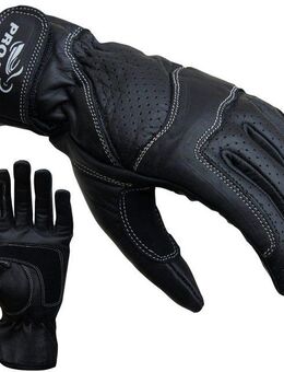 PROANTI Motorradhandschuhe Damen Leder Handschuhe