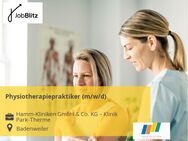 Physiotherapiepraktiker (m/w/d) - Badenweiler