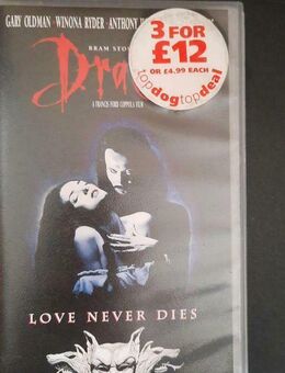 VHS - Dracula FSK18 - in englischem original Ton - Essen