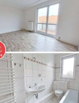 Hübsche 3-Zimmer-Wohnung mit Balkon und Badewanne - Bad Lauchstädt (Goethestadt)