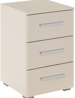 rauch Nachtkommode Nachttisch Nachtkonsole Nachtschrank KOLUNA mit Dekorfront (Breite 40 cm), mit 3 geräumigen Schubladen für viel Stauraum MADE IN GERMANY