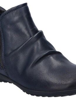 Josef Seibel Naly 41 Schlupfboots Stiefelette, Komfortschuh mit gerafftem Schaft